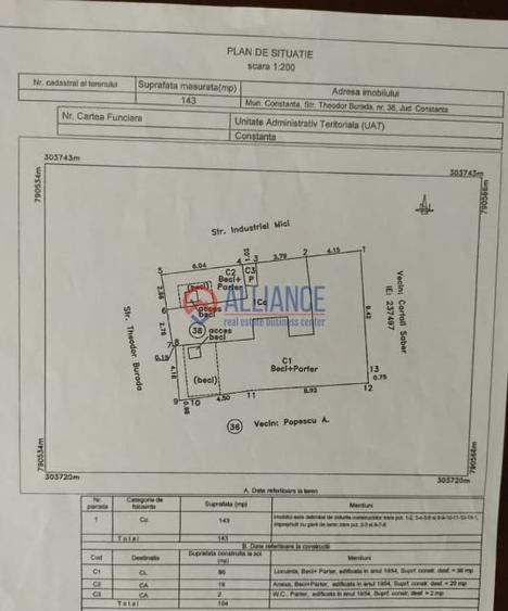 ICIL casa 4 camere pe colt!