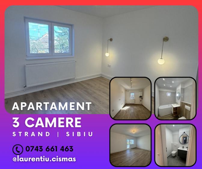 Apartament 3 camere - Etaj 1 - zona Strand