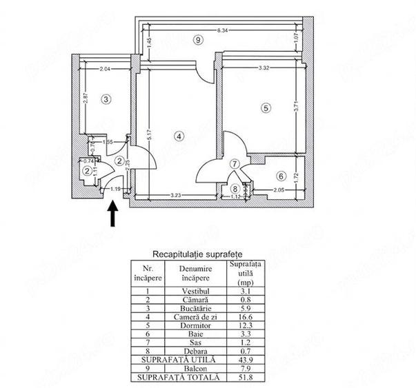 Vanzare apartament 2 camere Parcul Circului - 3