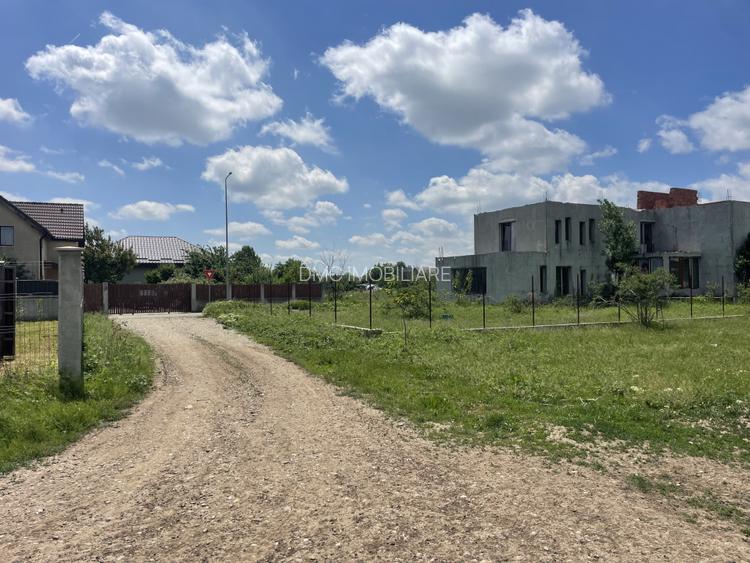 Domnești, Str Teiului, teren 1500mp, 40ml deschidere, utilități. - 2