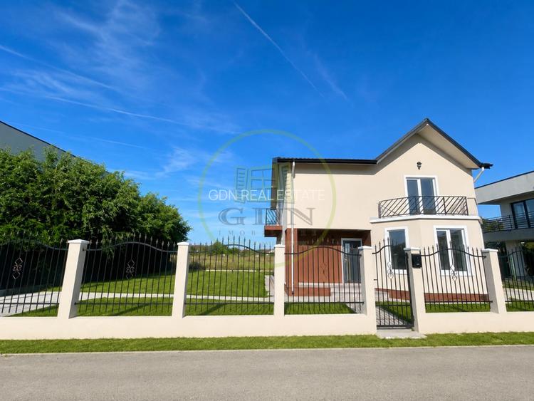 Casă P+1, 5 camere, 135 mp utili | Terasă 20 mp | Tamași – Corbeanca | 1.050 €/l - 2