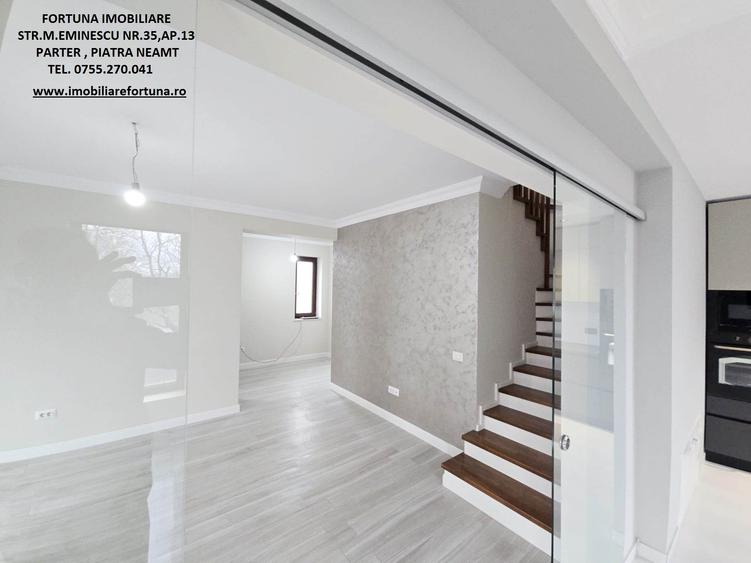 Casa noua,moderna tip duplex la alb/cheie,teren 250mp,cartier rezidential P.Nt.