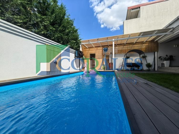 Casă premium cu piscină și saună în Dumbrăvița – zona Fropin | 220 mp utili