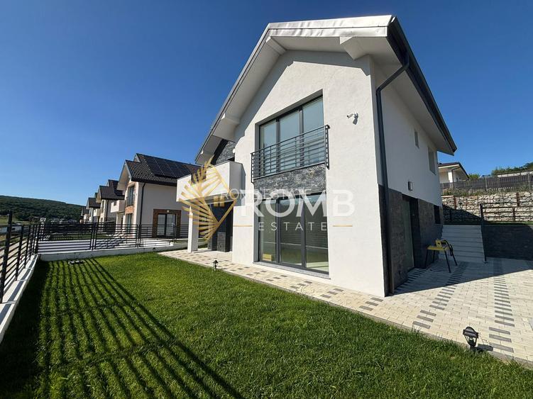 Casă individuală, 4 camere, 500 mp teren, clasa energetica A, Popești, Baciu