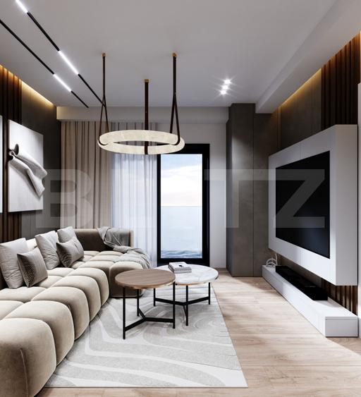 Apartament 2 camere, 54.10 mp, zona Frumoasa