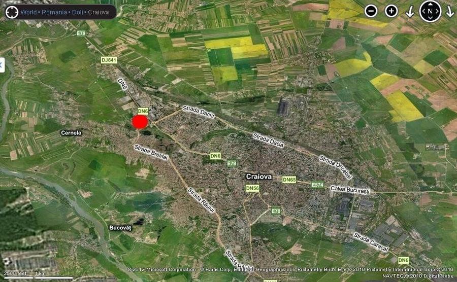 Proprietar, vand teren Craiova, Str. Prelungirea Severinului,  23bis, 31.524 mp