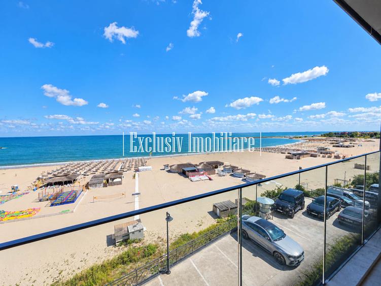 Vedere Frontala si Totala la Mare - Apartament Fix pe Malul Marii cu 2 Terase