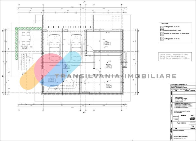 Casa Individualala la intrare in Chinteni suprafata utila 253 mp si teren 474 mp