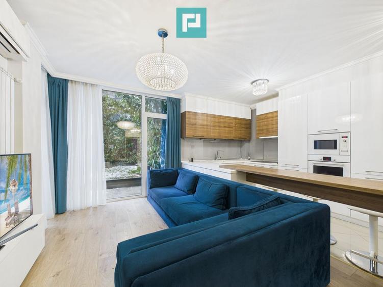 Apartament cu 3 camere și gradină