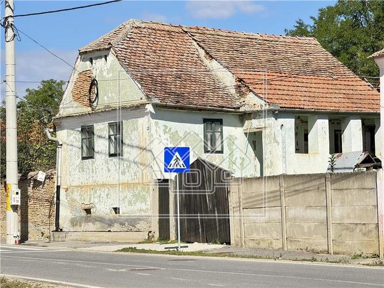 Casa individuala cu gradina, teren 1278 mp, sat Ludos, jud Sibiu