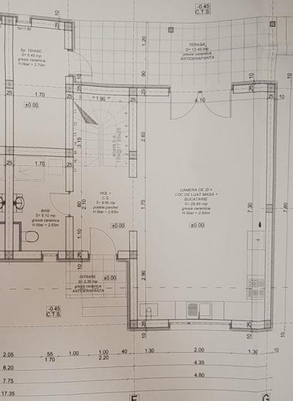 3 CAMERE, DESPARTIT PRIN C.T , SUPRAFATA GENEROASA