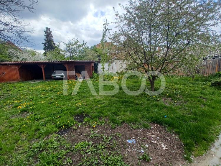 1200 mp teren cu casa individuala de renovat in zona buna din Sibiu
