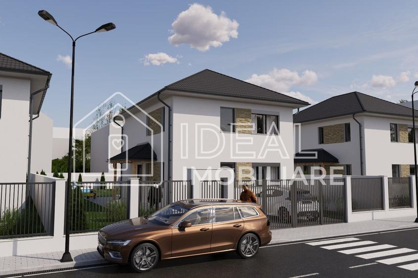 Casă nouă 4 camere Șura Mică – 120 mp utili, teren 380 mp