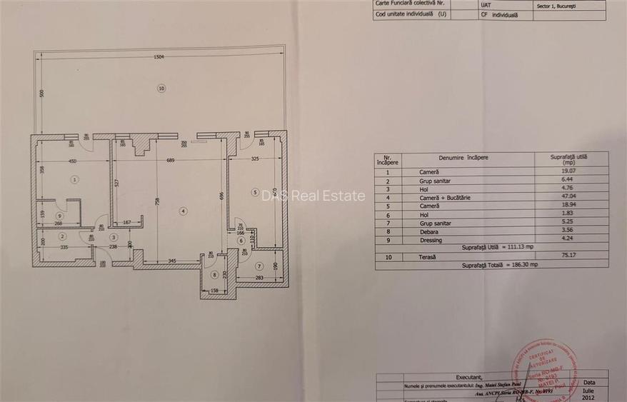 Herastrau - Aviatiei | 3 camere | Terasa 75 mp | 2x Parcare + 2 Boxe - 18
