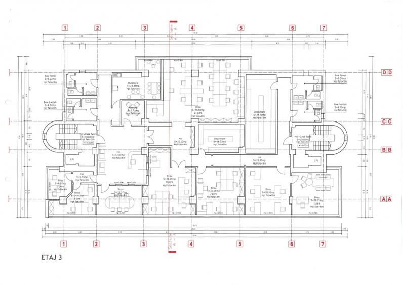 Inchiriere spatiu birouri Pipera - Porsche Nord | Clasa A