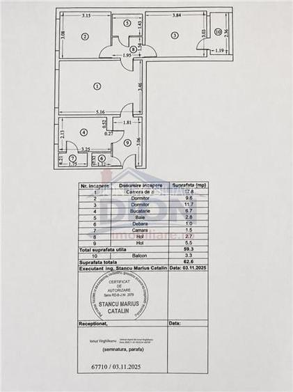 RAHOVA Pucheni langa posta 64 mp | Etaj 2 4 - 2