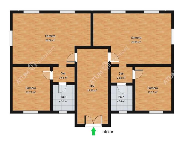 Spatiu birouri 344 mp si curte proprie localitatea Talmaciu Sibiu