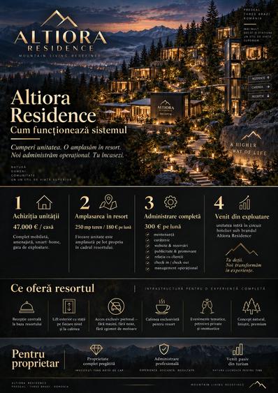Investește în propria unitate hotelieră la Predeal — Altiora Resort