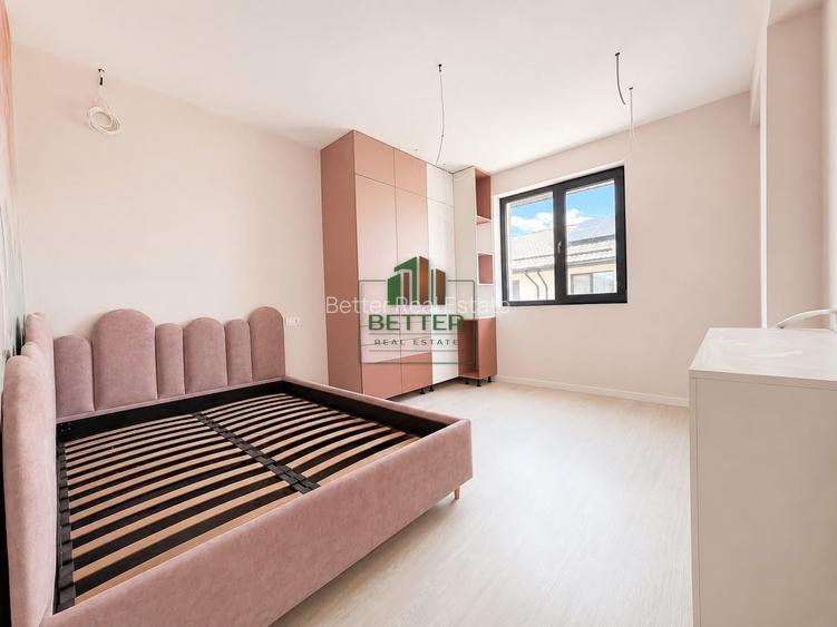 Casă individuală 4 camere de vânzare | Ansamblu privat, drum asfaltat, mobilată - 13