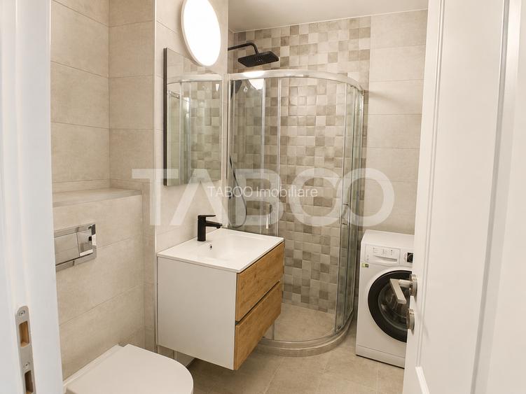 Apartament modern de inchiriat 3 camere balcon Cisnadie etajul 2 - 7