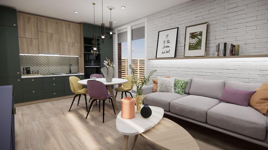 Apartament 2 camere NOUL BLOC R39 COMISION 0 ARED CITY