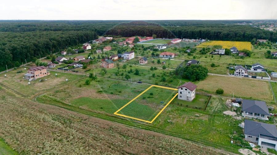 Teren de 1.500 mp de vanzare Ghermănești – Snagov | Lângă pădure