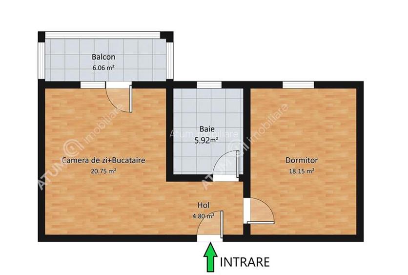 Apartament cu 2 camere si pod propriu zona Ion Ratiu din Selimbar - 7