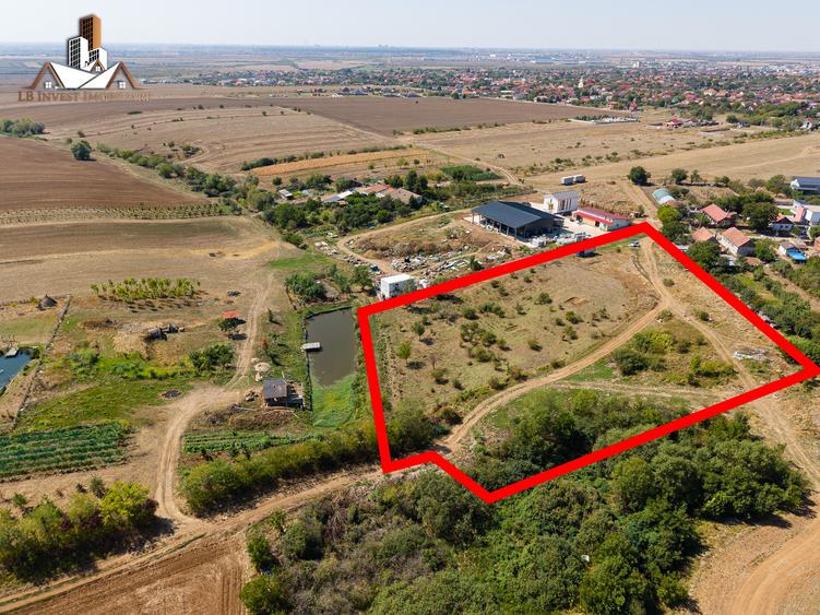 Teren accesibil Giarmata cu puz aprobat