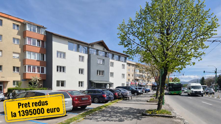 Spațiu comercial, 900 mp utili, 500 mp teren, Astra - Carpaților.