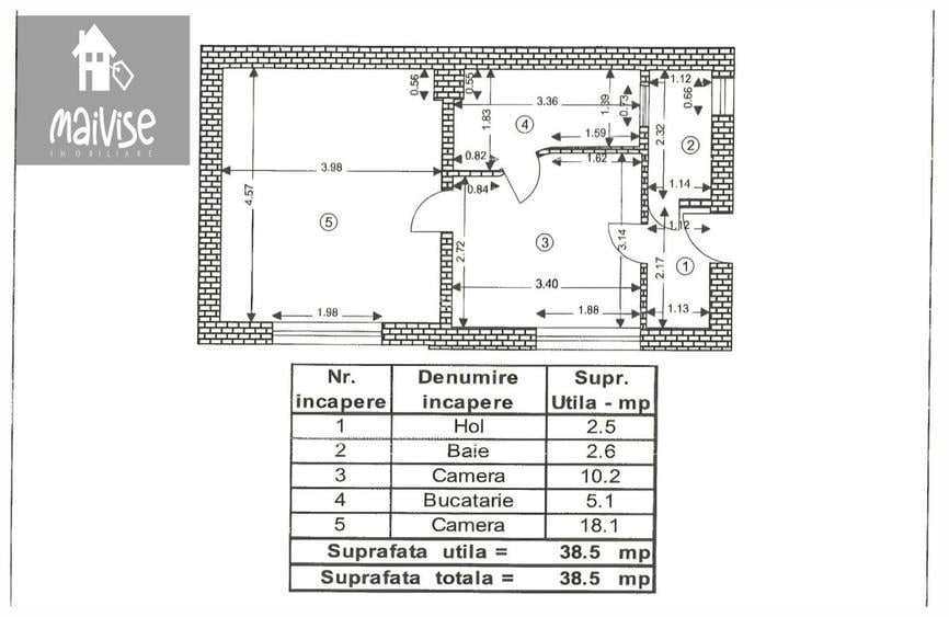 ZERO COMISION !  Apartament 2 camere la casa, zona Schei - 13