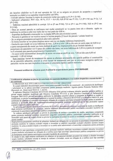 Vanzare teren central Otopeni