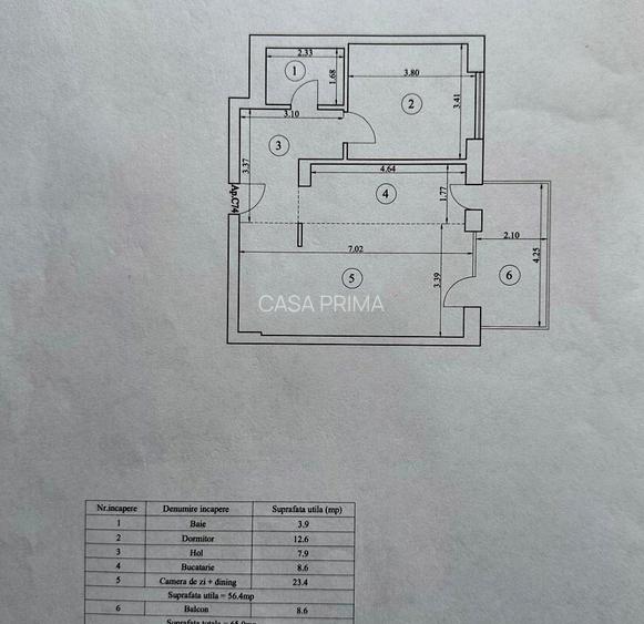 Apartament 2 camere, Complex SILK DISTRICT ! Podu Ros, bloc NOU 2024 - 7