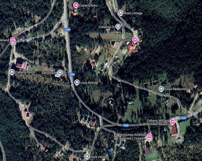 Vanzare teren intravilan cu toate utilitatile zona Statiunea Muntele Baisorii