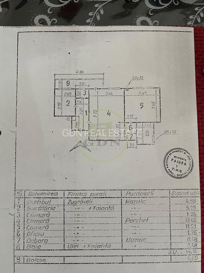 Apartament 2 camere | 46,76 mp utili | Balcon | Ion Mihalache - 13