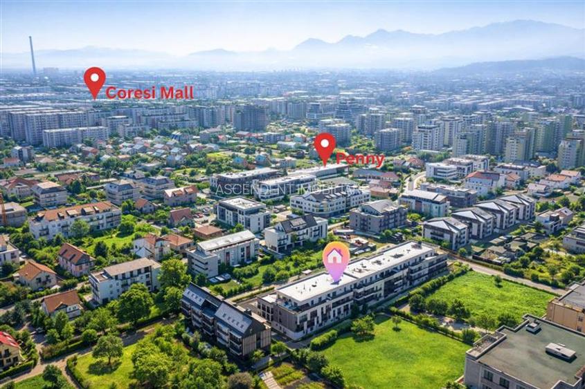 Apartament 2 camere,tip penthouse,mobilat.utilat.2 terase,100mp,Tractorul,Brasov - 6