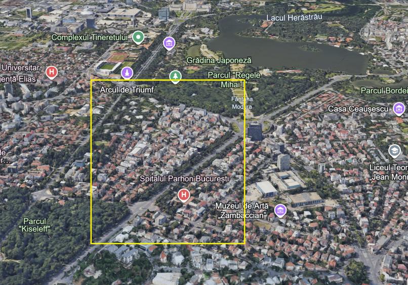 Aviatorilor | Apartament cu 3 camere complet mobilat in zona