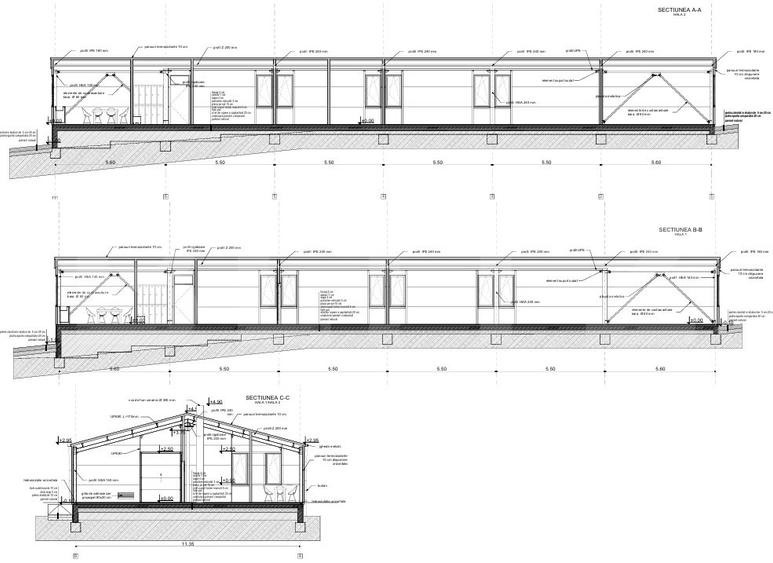 Hala de productie,depozitare de 395 m2 + teren 845 m2 Lita, acces tir