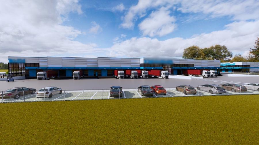 Teren industrial de vanzare in Oradea, cu proiect autorizat hala logistica