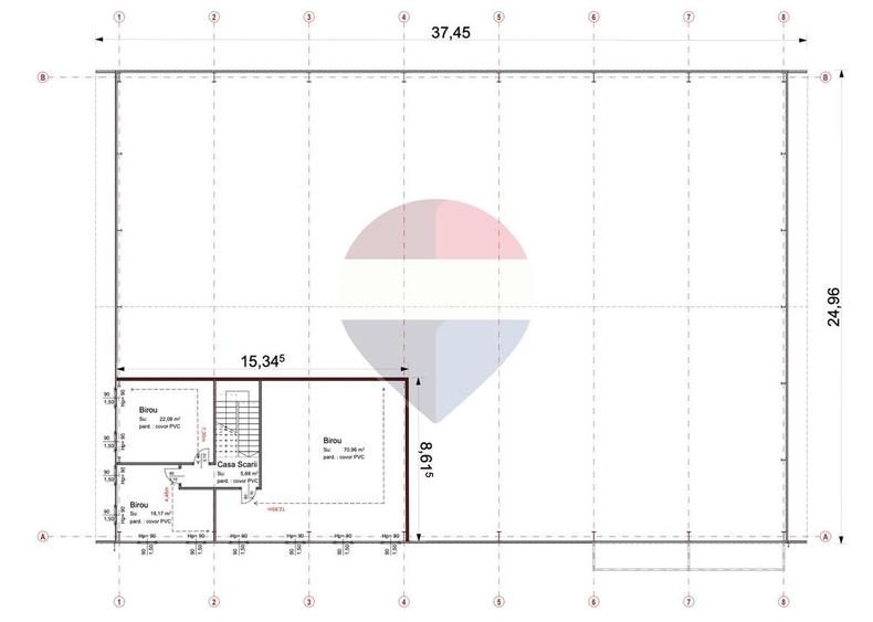 Hala industriala noua 1.014 mp, Balotesti, Predare Ianuarie 2027