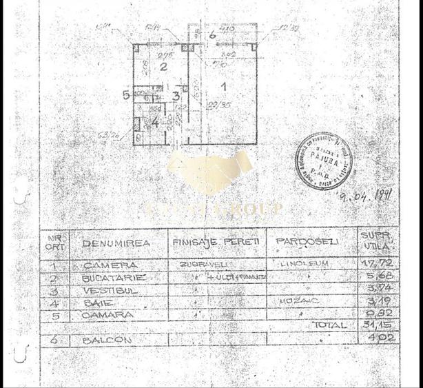 Garsonieră Cf 1 | Bulevardul Ion Mihalache - zona Turda | - 6