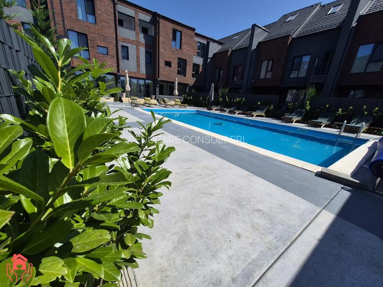Tunari-Complex residential securizat, piscina exterioara, pompe caldura, parcare - 3