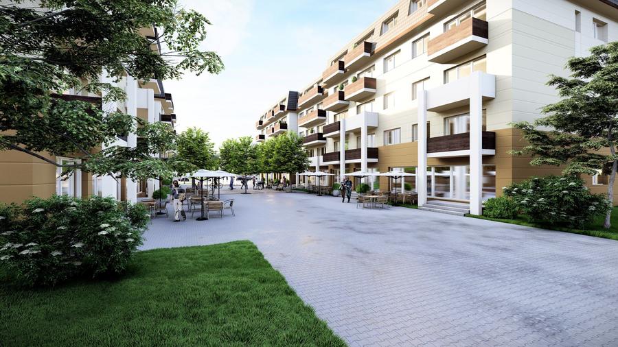 Apartament 2 camere, parter, 81 520 €, parcare inclusă, DEZVOLTATOR.