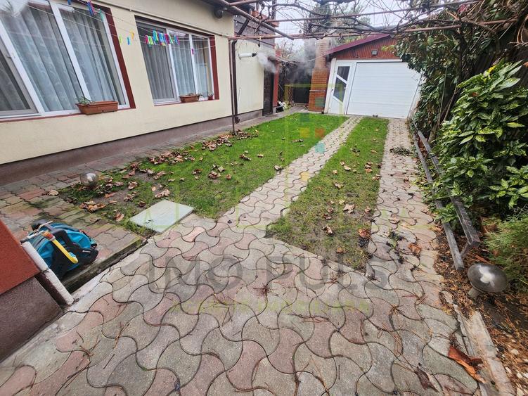 Casa individuala. Mobilata si utilata. Garaj.