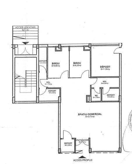 Spatiu comercial Manastur, complex Nora - 3