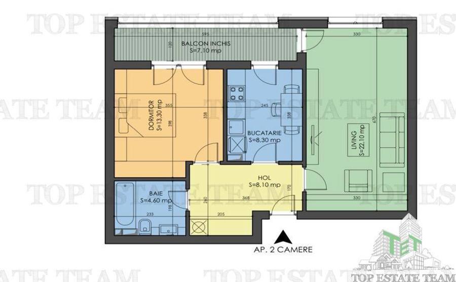Apartament 2 camere cu tavan 3 metri in Prel.Ghencea - ultimele 2 unitati!