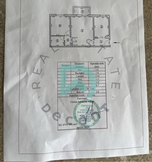 Apartament 2 camere, Bartolomeu, Brasov.