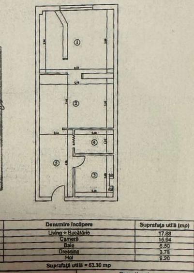 Apartament 2 camere Aparatorii Patriei