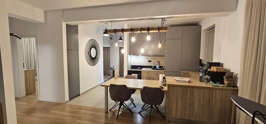 3 camere ETAJ  1 - zona rond OMV - Pipera.