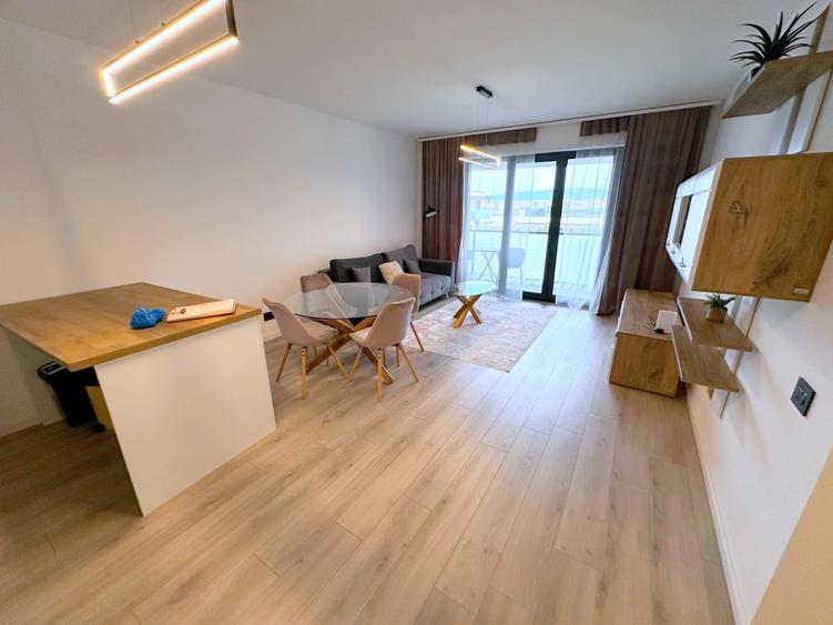 2 camere, bloc nou, mobilat modern, cu garaj, in zona Garii, semicentral