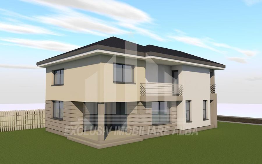 Casa individuala | 120 mp | 430 mp teren | Alba-Micesti